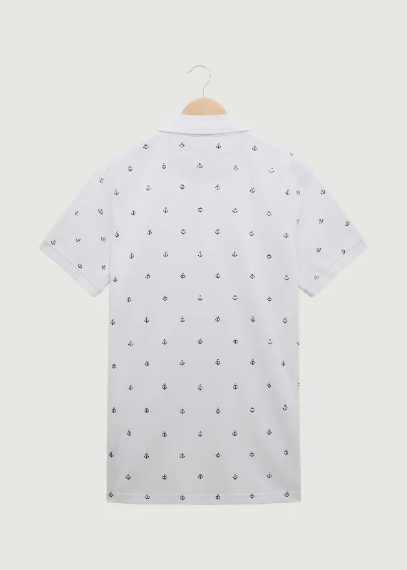 Ahoy Polo Shirt - White