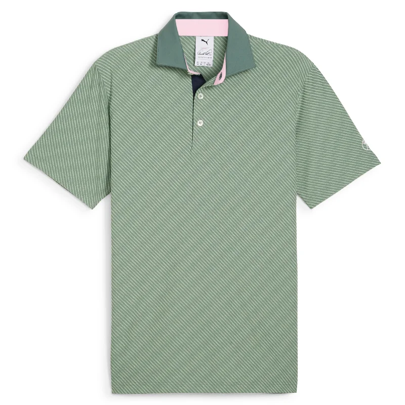 AP Jacquard Stripe Golf Polo