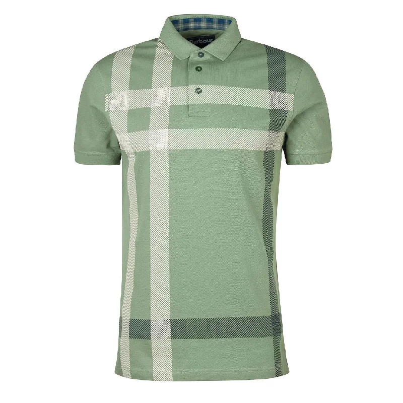 Barbour Blaine Polo Agave Green