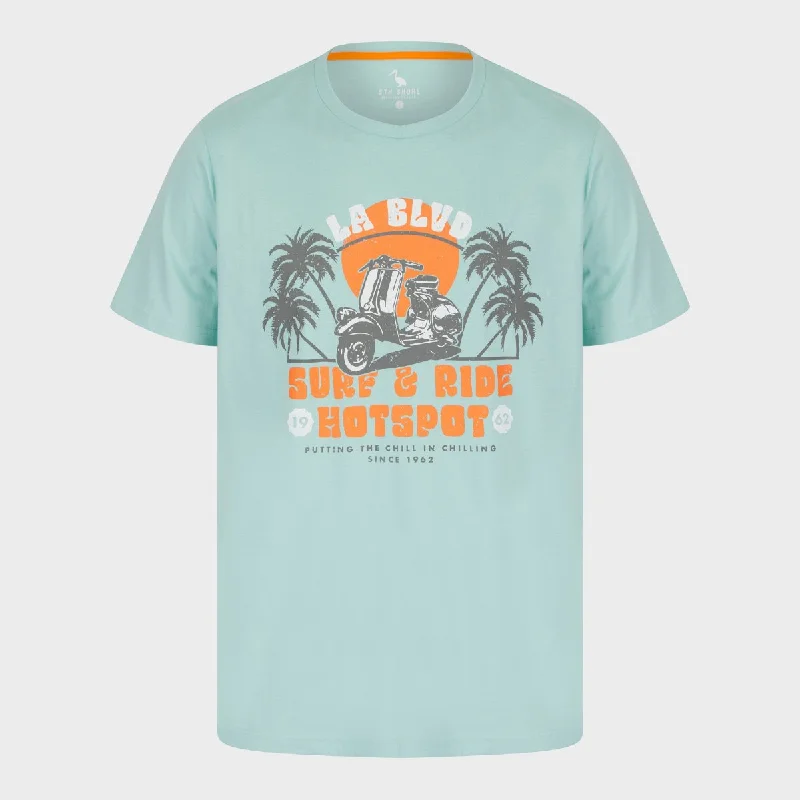 Blue Surf and Ride T-Shirt