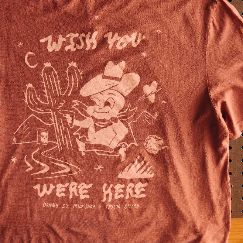 The Cotton Hemp Tee in Wish You Were Here