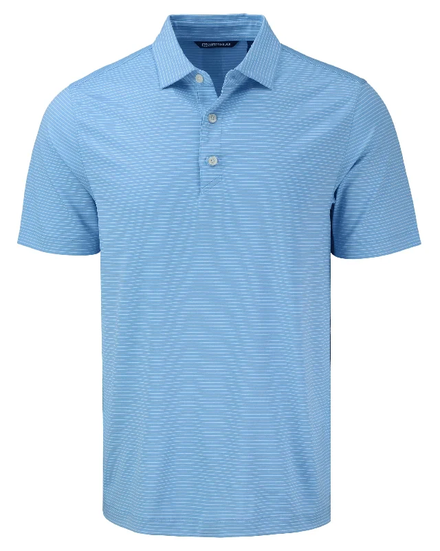 Cutter & Buck Forge Eco Fine Line Stripe Stretch Recycled Polo