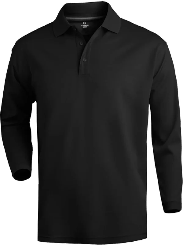 Edwards Hi Performance Mesh Long Sleeve Polo