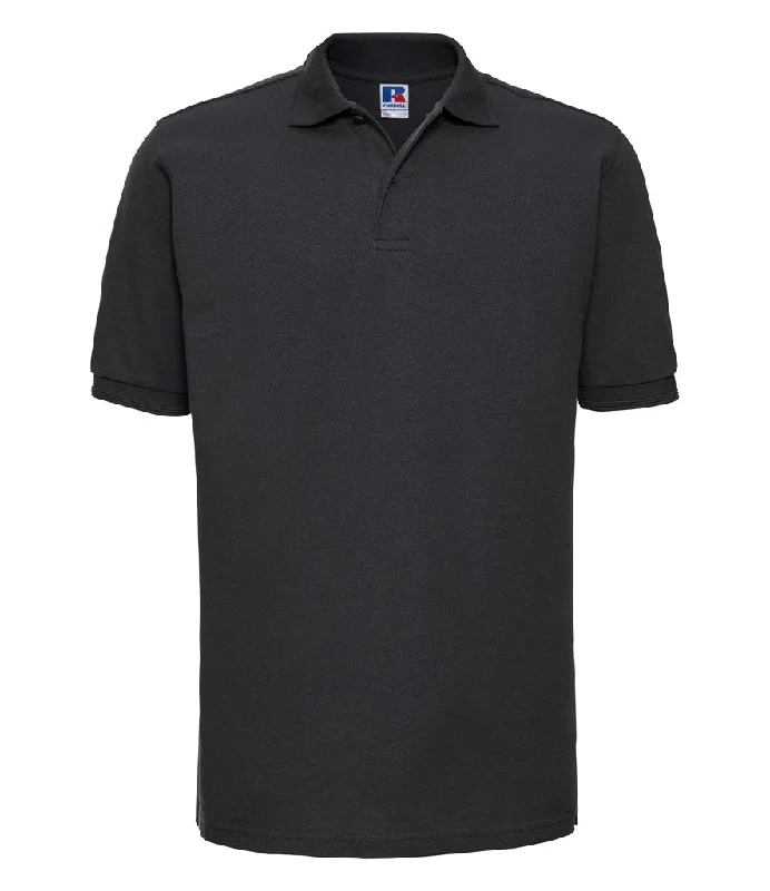 Hard Wearing Polycotton Polo | BLACK