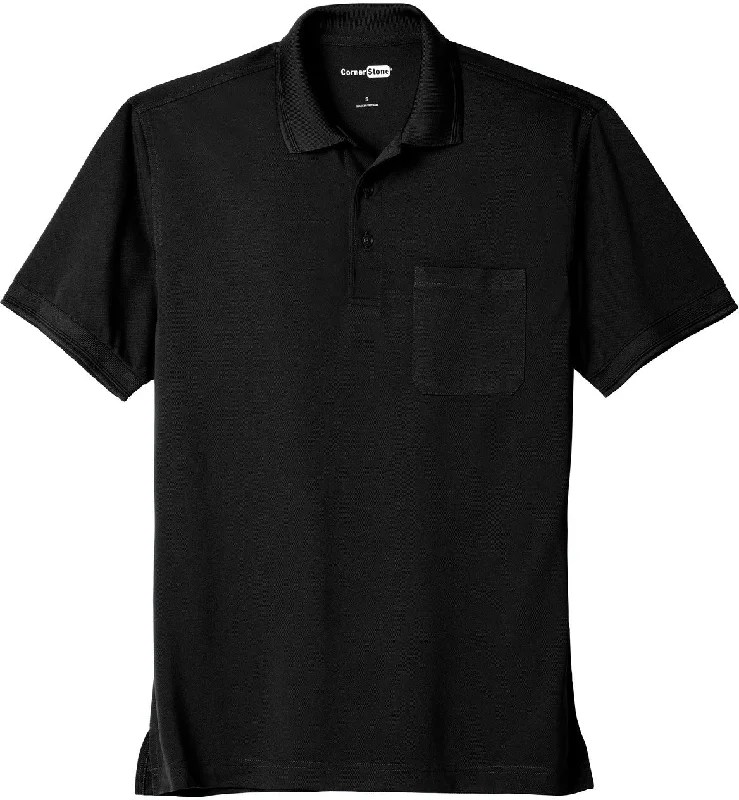 CornerStone Industrial Snag-Proof Pique Pocket Polo