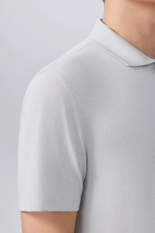 InstantCool Pique Polo | Grey GYE128