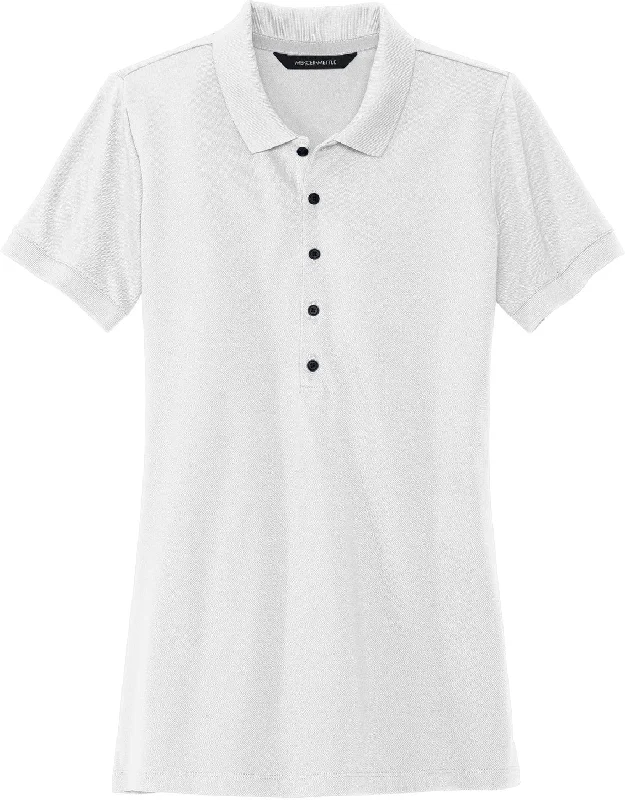 Mercer+Mettle Ladies Stretch Heavyweight Pique Polo