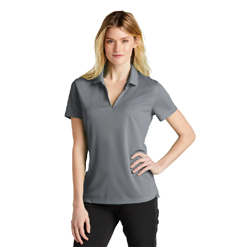 Nike NKDC1991 Ladies Dri-FIT Micro Pique 2.0 Polo - Cool Grey