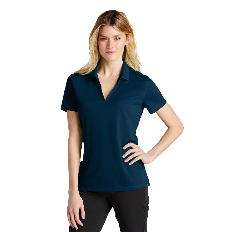 Nike NKDC1991 Ladies Dri-FIT Micro Pique 2.0 Polo - Navy