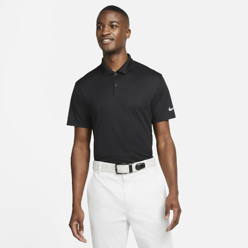 Nike Victory Solid Polo | BLACK/WHITE