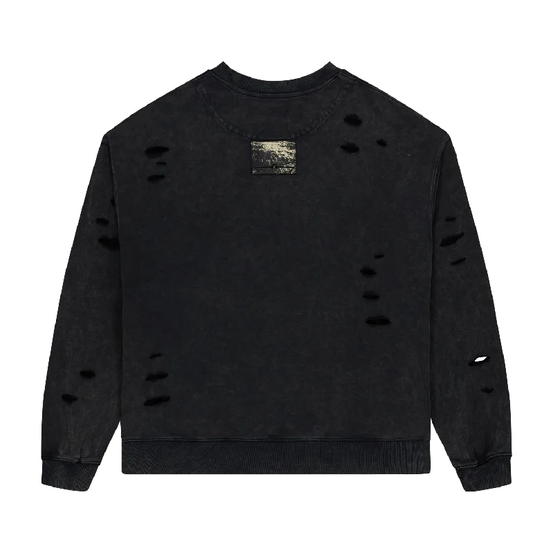 NOSTALGIA SWEATSHIRT - WASHED BLACK