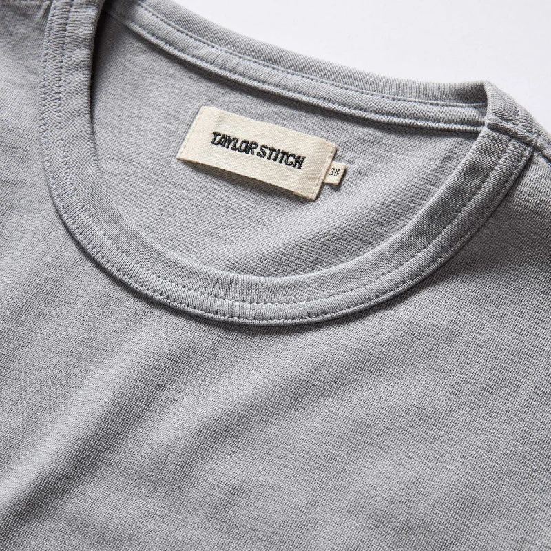 The Organic Cotton Tee in Overcast