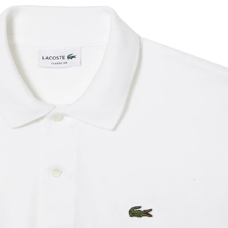 Lacoste Original L.12.12 Petit Piqué Cotton Polo Shirt White