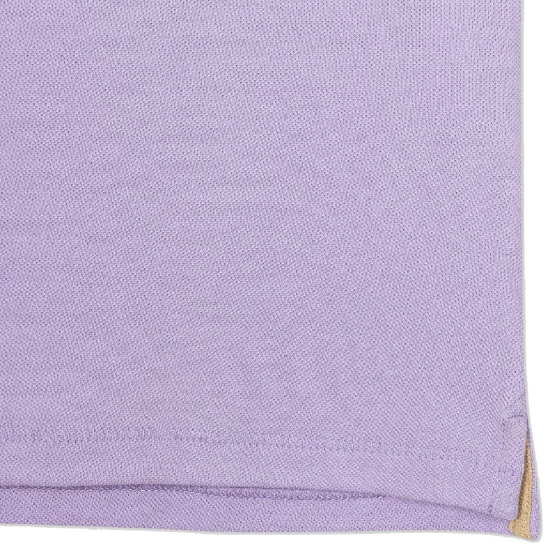 Paul Smith Organic Cotton Zebra Polo Shirt Lilac