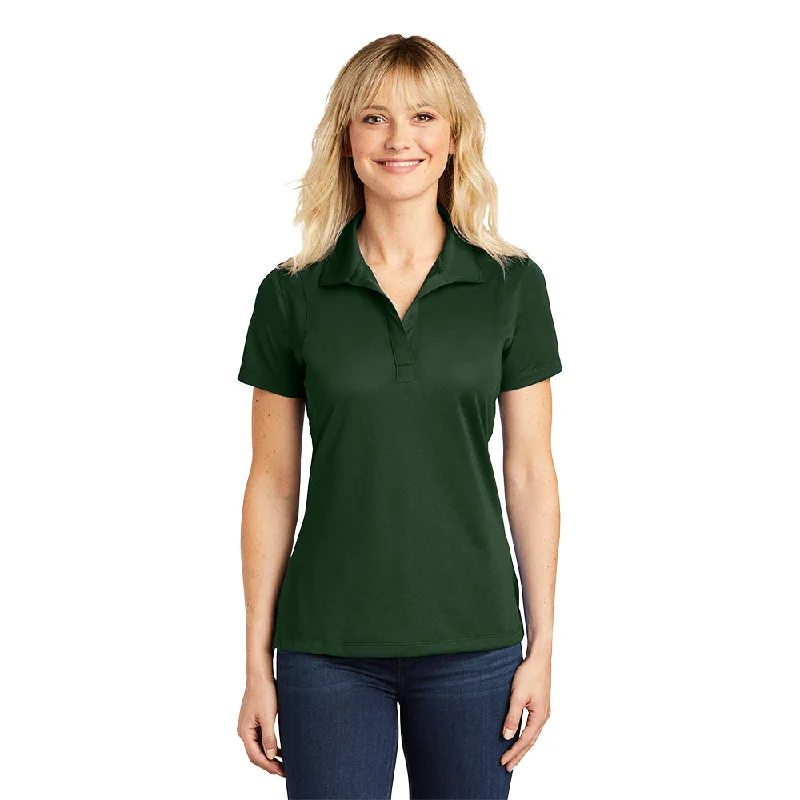 Sport-Tek LST650 Ladies Micropique Sport-Wick Polo - Forest Green