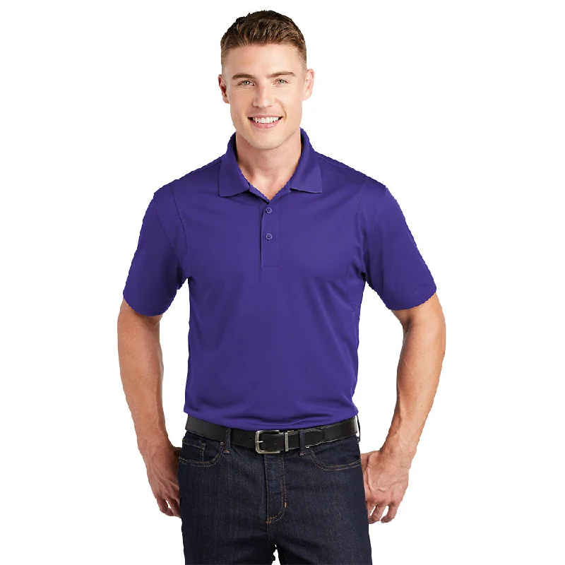 Sport-Tek ST650 Micropique Sport-Wick Polo - Purple