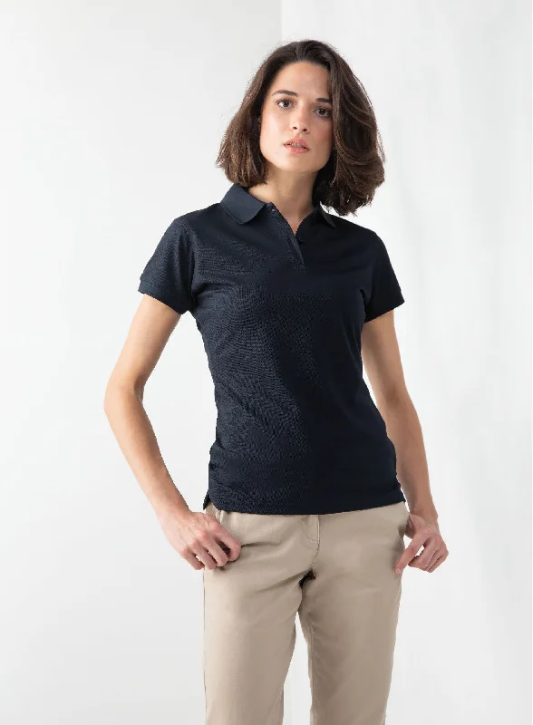 Womens Coolplus Polo Shirt | BLACK