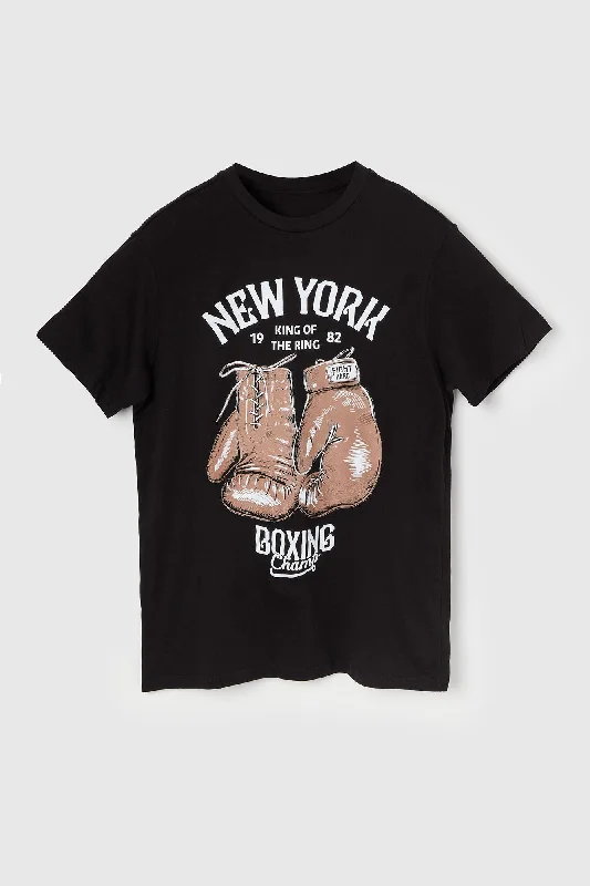 New York Boxing Graphic T-Shirt