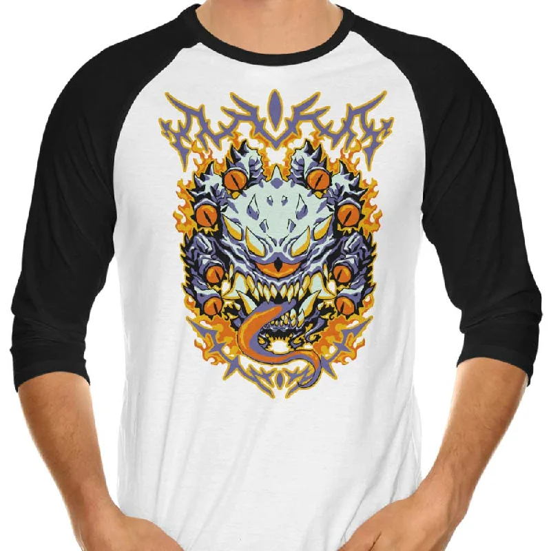 Eye of the Beholder - 3/4 Sleeve Raglan T-Shirt