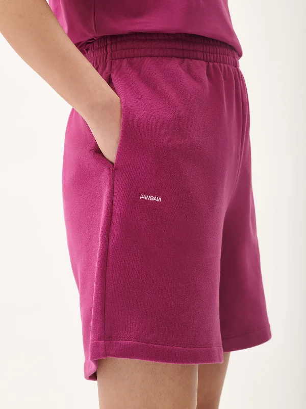 365 Midweight Mid Length shorts—berry-purple