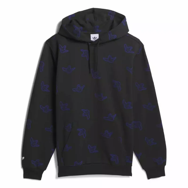 Adidas - Shmoo AOP Hoodie - Black/Royal Blue