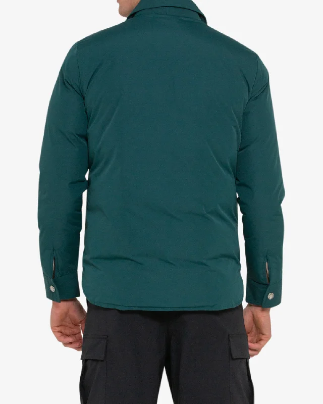 ALPINE PADDED OVERSHIRT - TREK GREEN