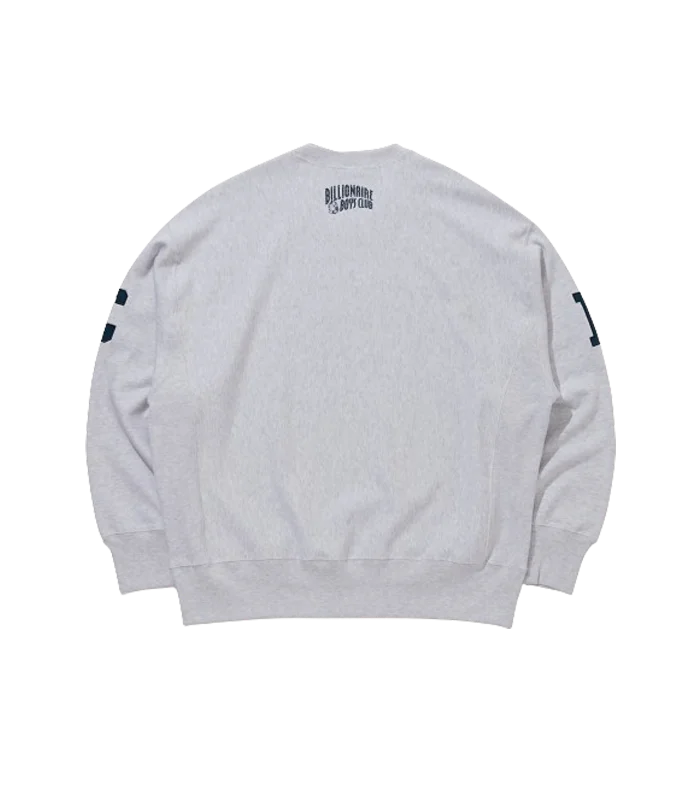 APPLIQUE LOGO SWEATSHIRT 'B' - ASH GREY