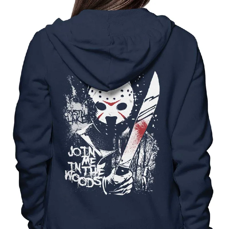 Zip Up Hoodie / Navy / S