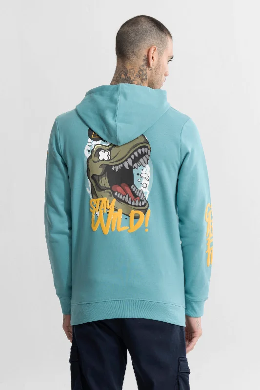 Artist Teal Blue Hoodie