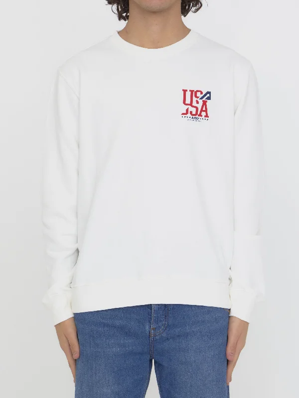 Autry Printed Cotton Sweatshirt