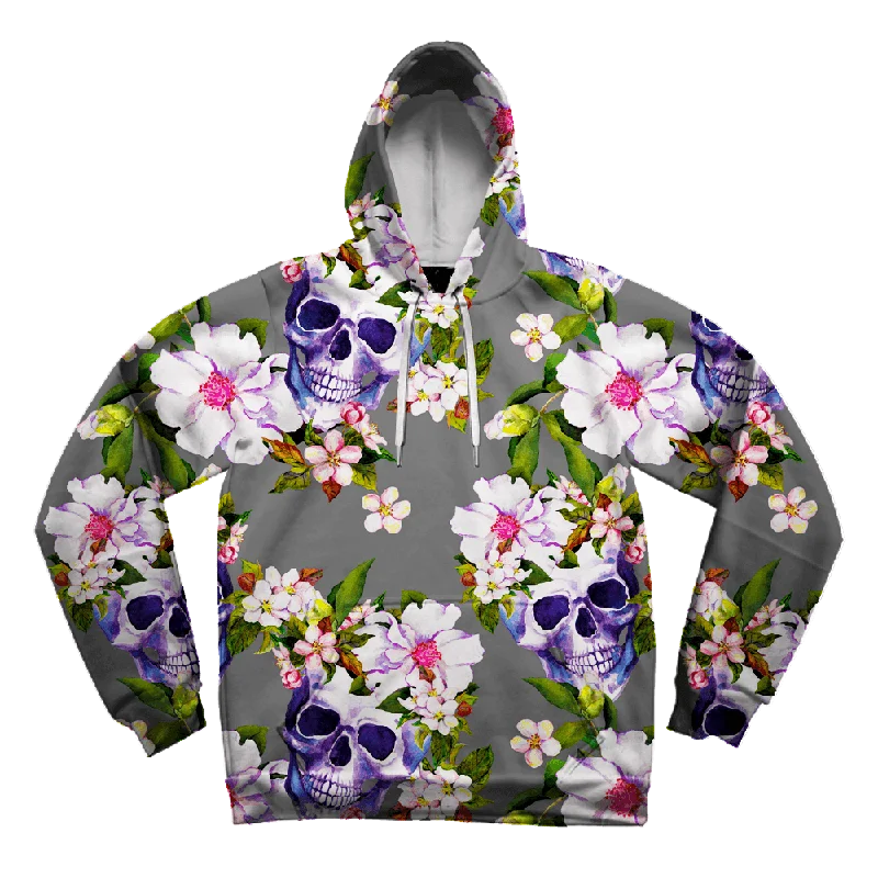 Blooming Skull Unisex Hoodie