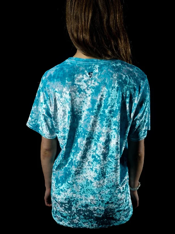 Blue Tie Dye Unisex Crew