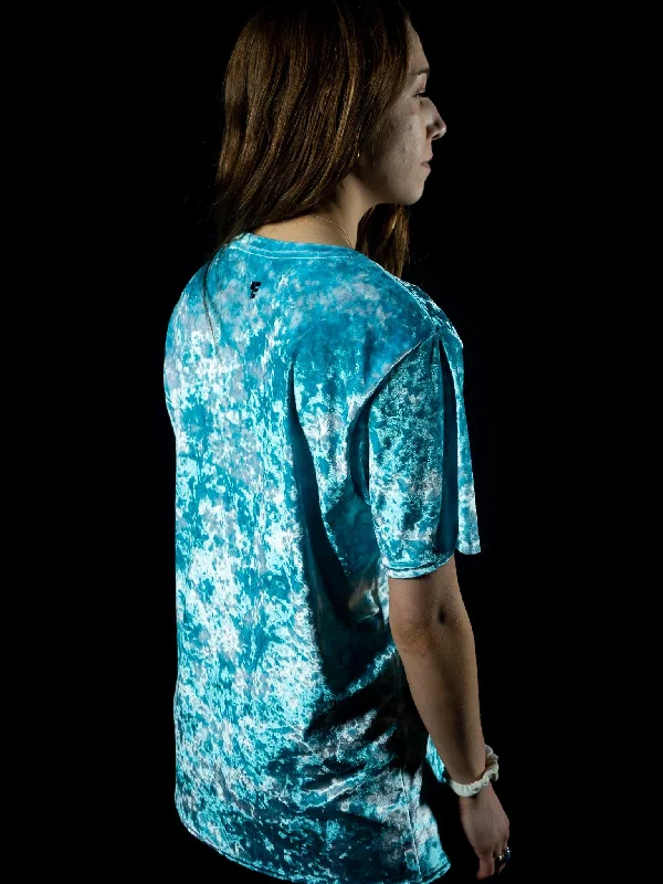 Blue Tie Dye Unisex Crew