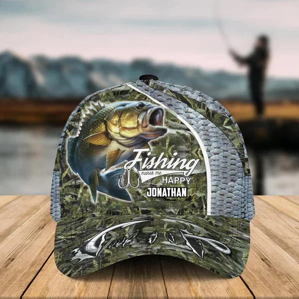 BlueJose Personalized  Fish Camo Appearance Grass