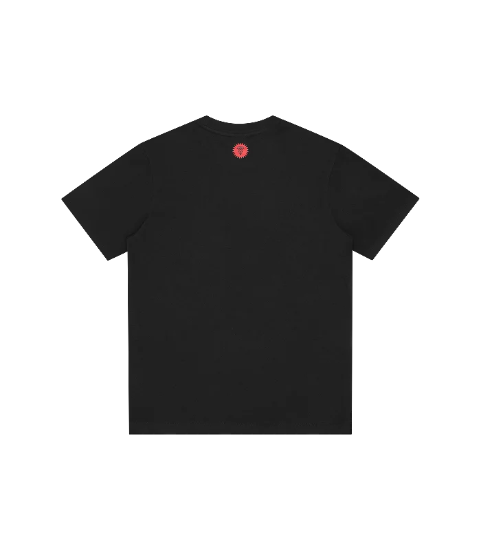 BRICK LOGO T-SHIRT - BLACK