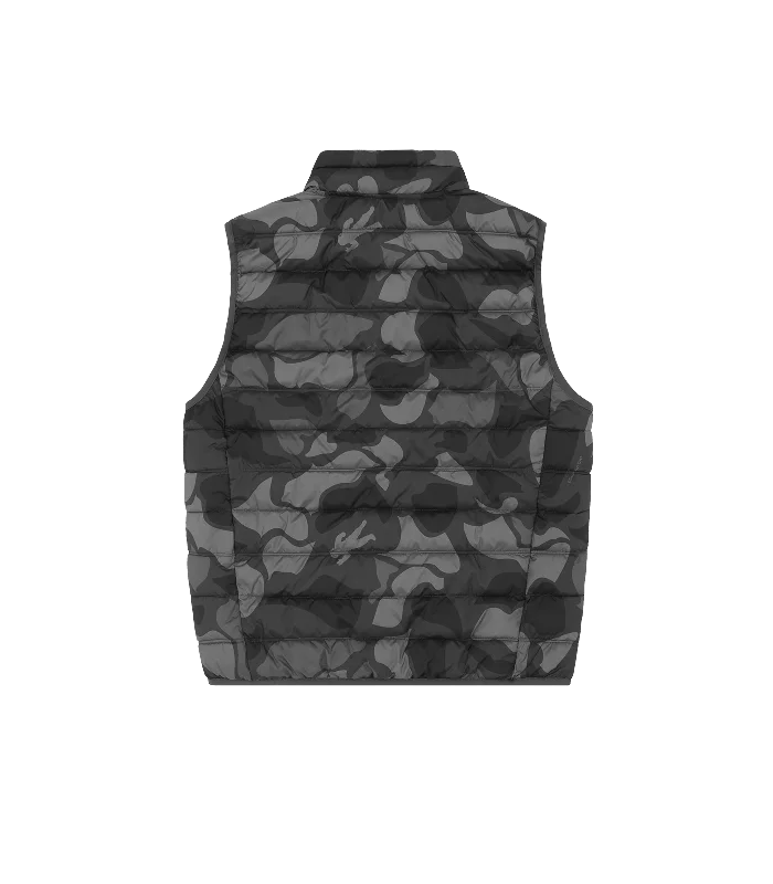 CAMO LIGHTWEIGHT VEST - BLACK