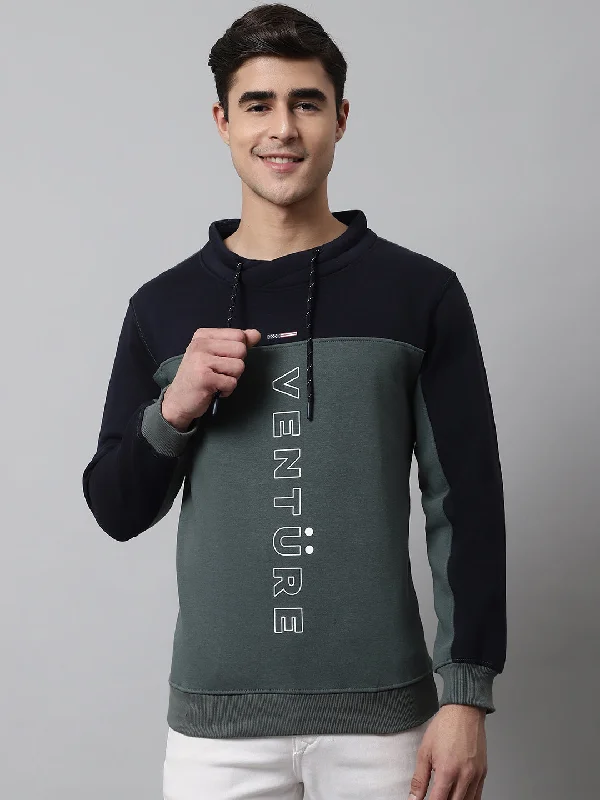 Cantabil Mens Green Sweatshirt