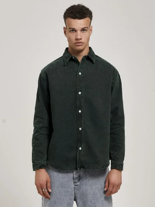 Canyon Long Sleeve Shirt - Spruce Green