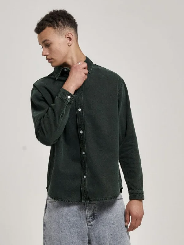 Canyon Long Sleeve Shirt - Spruce Green