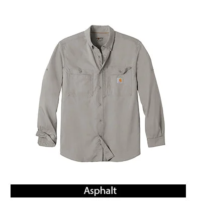 Carhartt Solid Long-Sleeve Button-Down Shirt