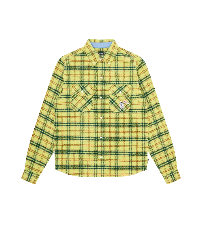 CHECK SHIRT - YELLOW