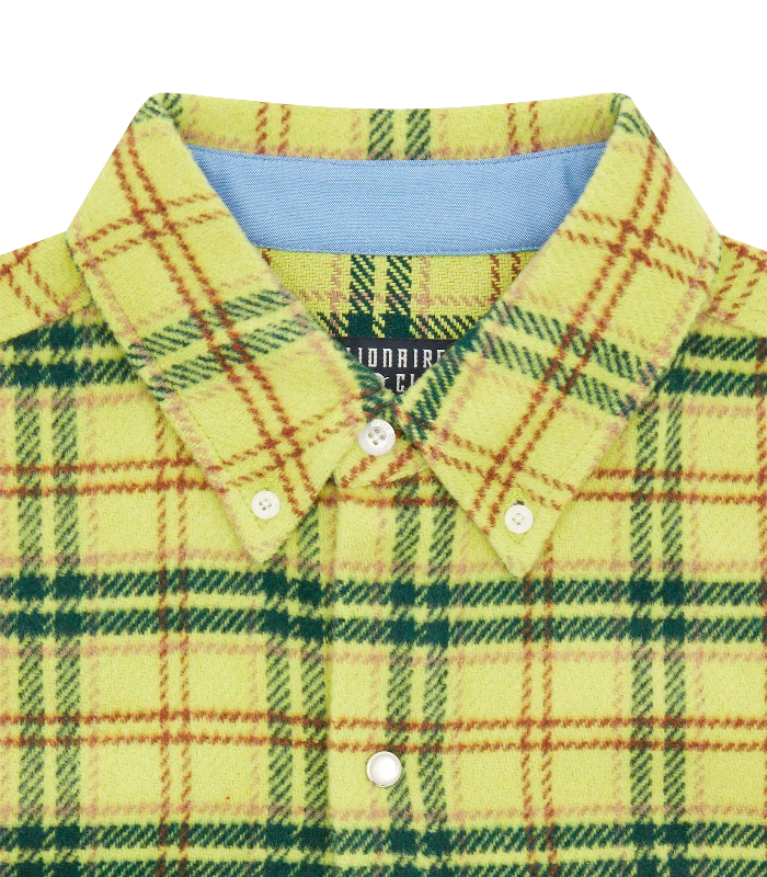 CHECK SHIRT - YELLOW