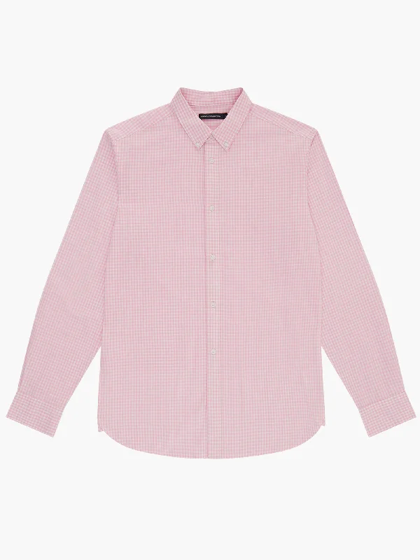 Gingham Pocket Long Sleeve Shirt