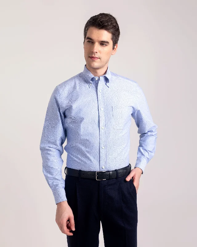 Classic Blue Oxford Shirt