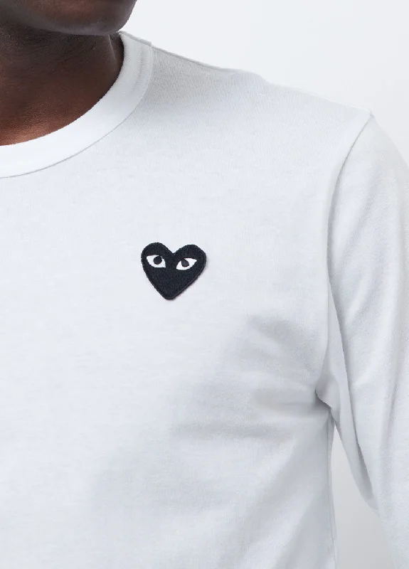 T120 Black Heart Long-Sleeve T-Shirt