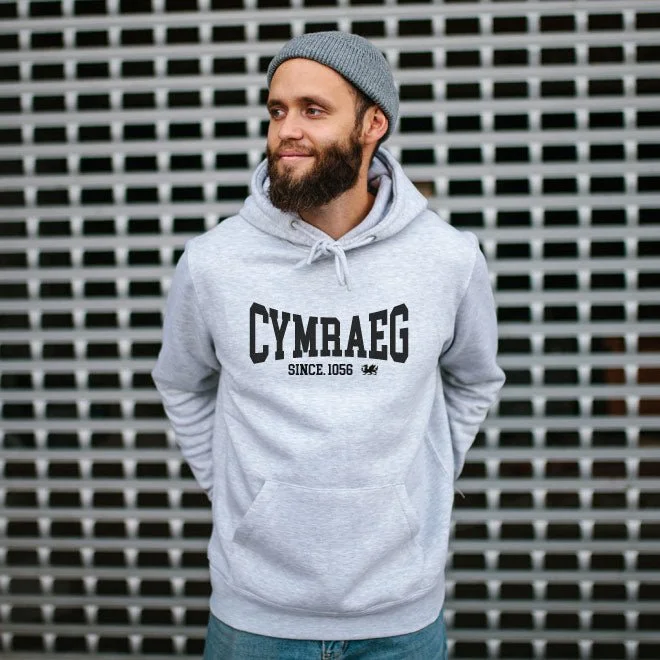 Cymraeg 1056 - Welsh College Hoodie