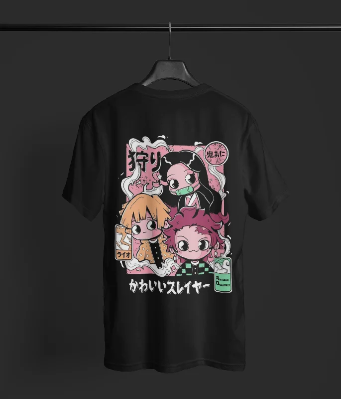 Demon Slayer- Kimetsu no Yaiba:  Anime Oversized T-Shirts