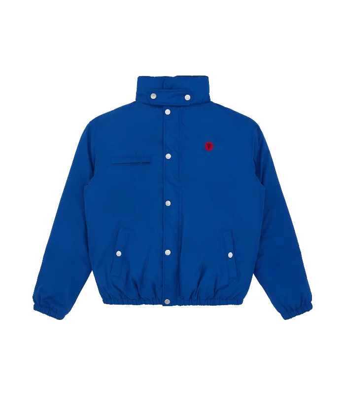 DROPPED CONE PUFFER JACKET - BLUE