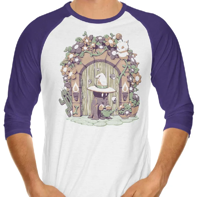 Fantasy Garden - 3/4 Sleeve Raglan T-Shirt