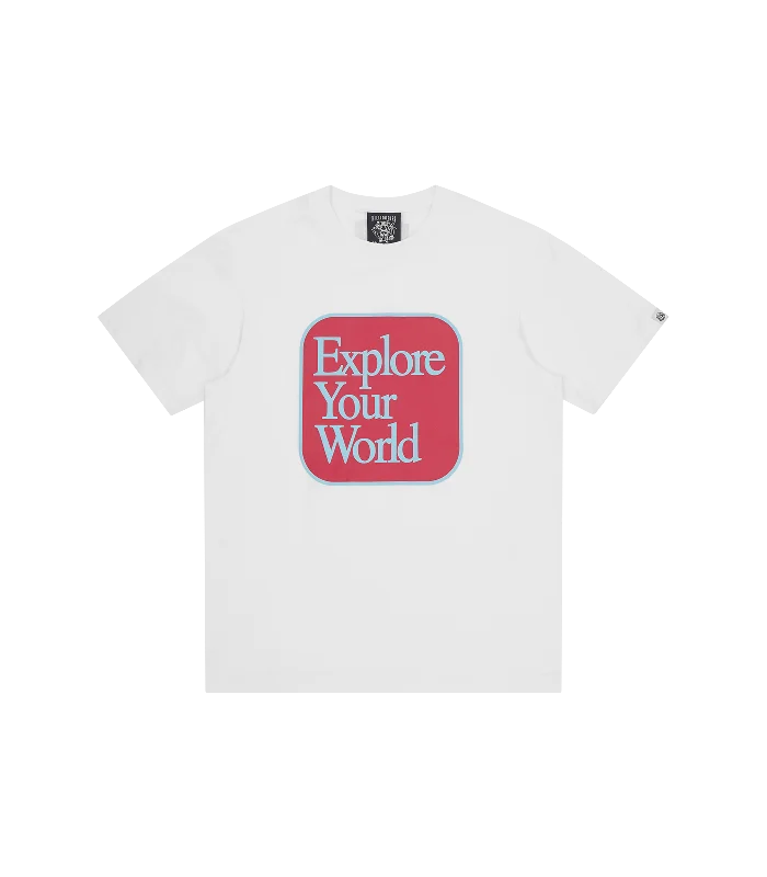 EXPLORE YOUR WORLD T-SHIRT - WHITE